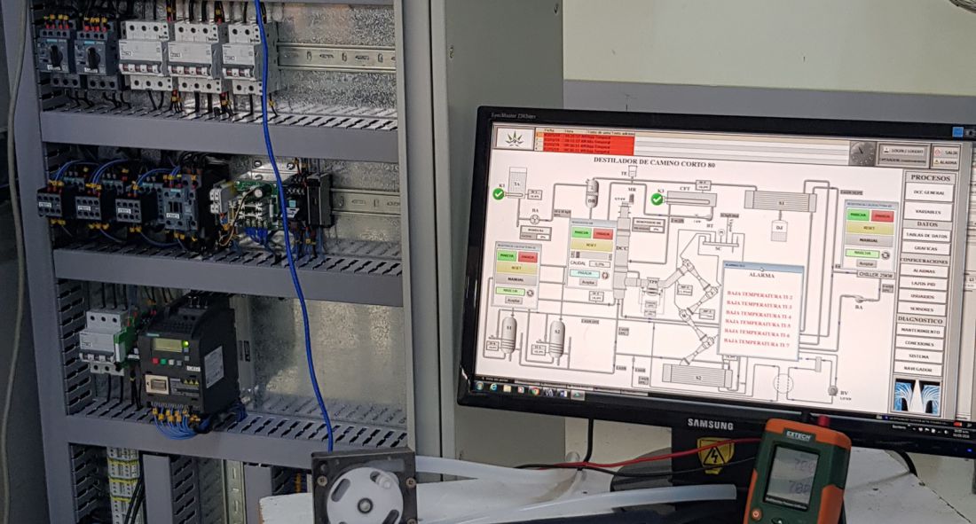 Destilador Industrial para Industria Química